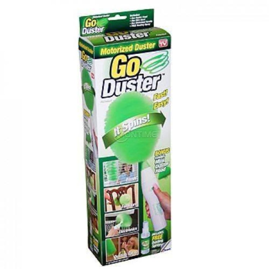 Въртяща се четка за почистване на прах Go Duster