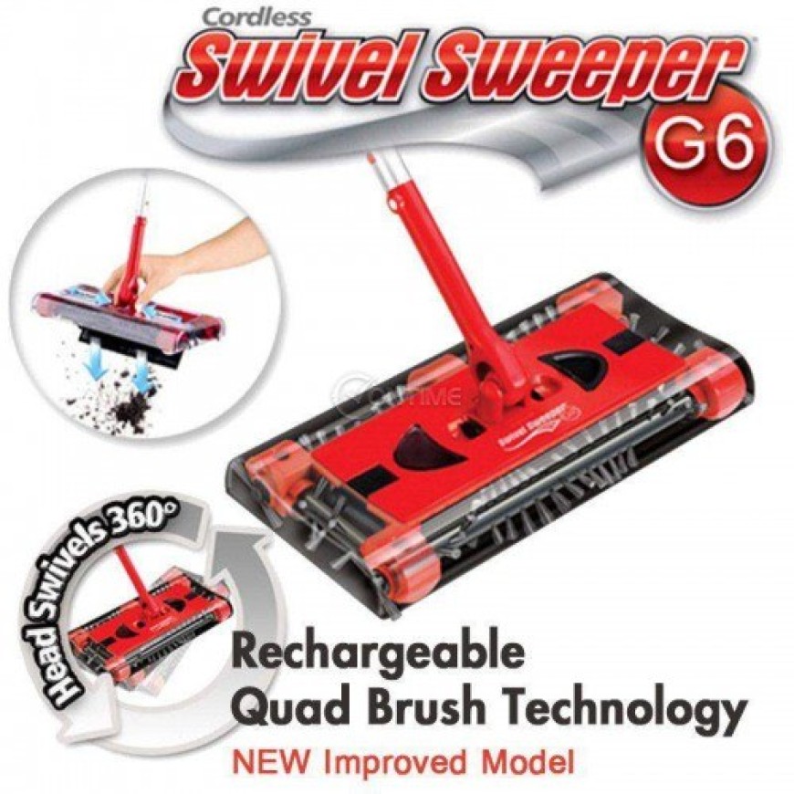 Електрическа подочистачка Swivel Sweeper G6