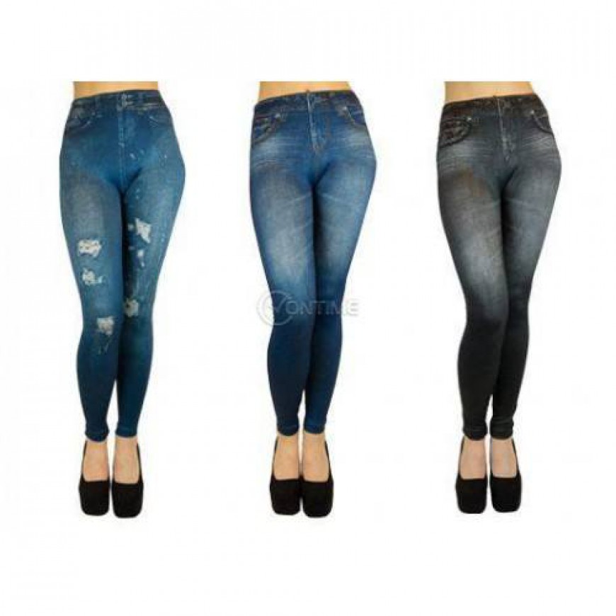 Slim and Lift Caresse Jeans - оформящ и стягащ клин - дънки