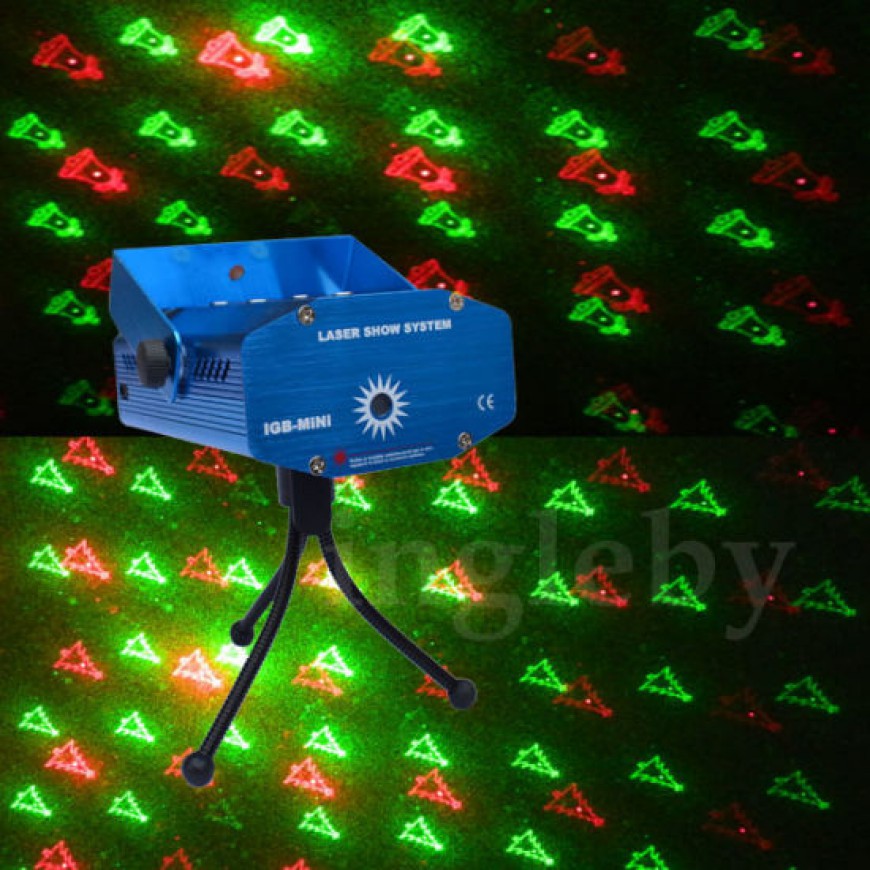 Коледен лазарен прожектор,Диско ефекти,LED