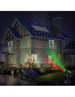 Laser LIght лазер прожектор за коледна украса - играещи светлини
