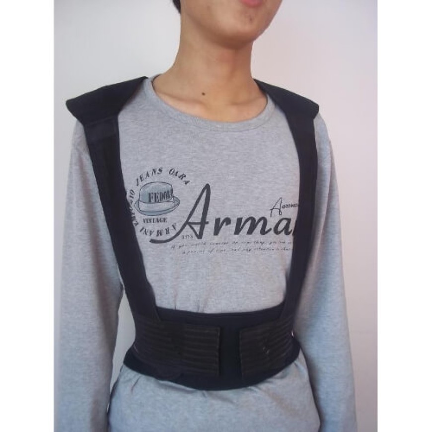 Турмалинов колан за кръста раменете и гърба при болки и схващания