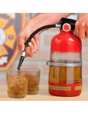 Диспенсър за напитки 1.5 литра, форма пожарогасител