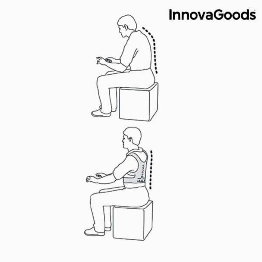 Магнитен колан за изправяне на гърба Innovagoods