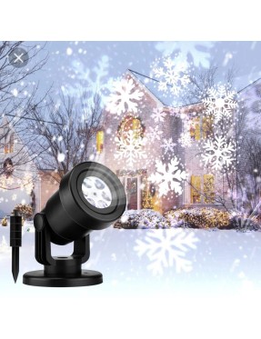 Лазер прожектиращ снежинки|25кв.м|10 метра дистанция Лазер прожектиращ снежинки|25кв.м|10 метра дистанция