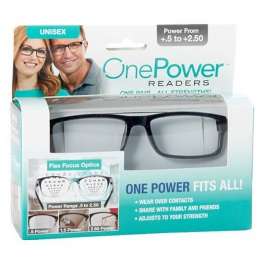 Очила за гледане на близко и четене One Power от +0.5 до +2.5 диоптър