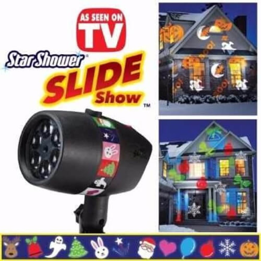 Лазер за Коледна украса/ Хелоуин Slide Show