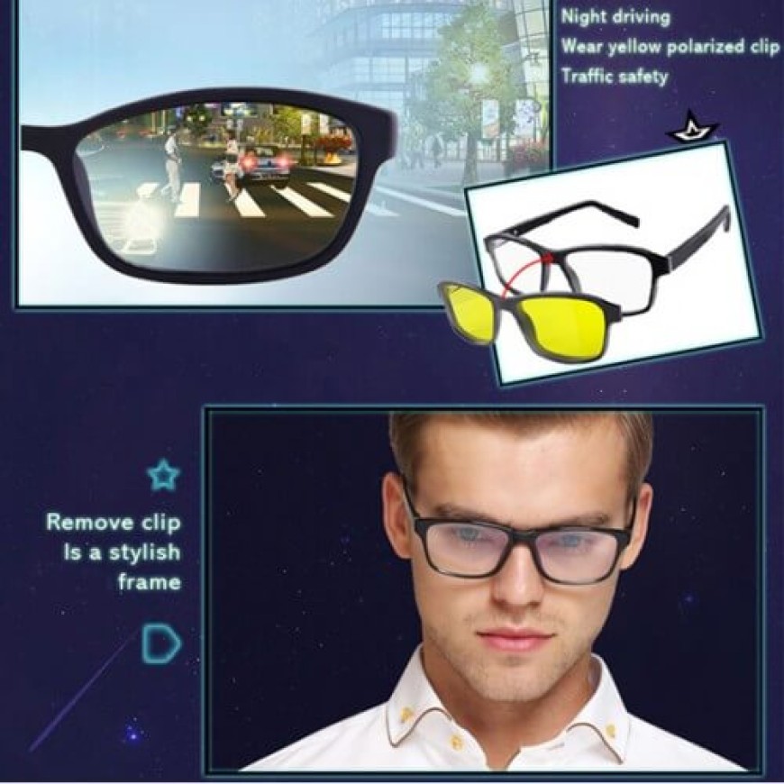 Очила за нощно шофиране с магнити Magic Vision