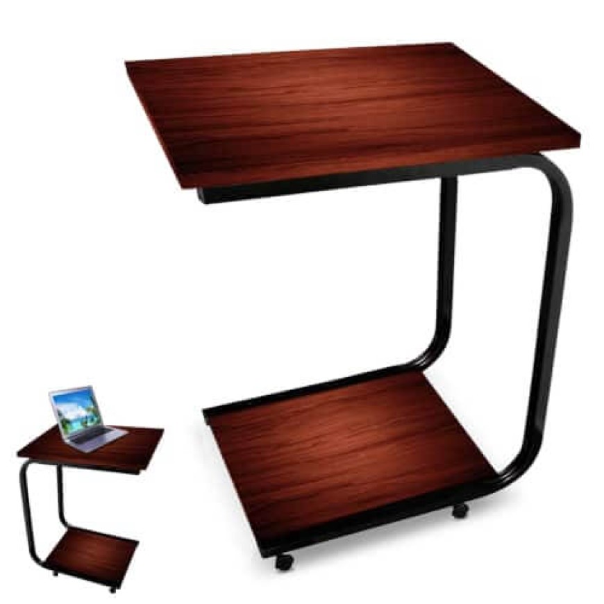 Подвижно бюро за лаптоп, 45 х 30 х 65см
