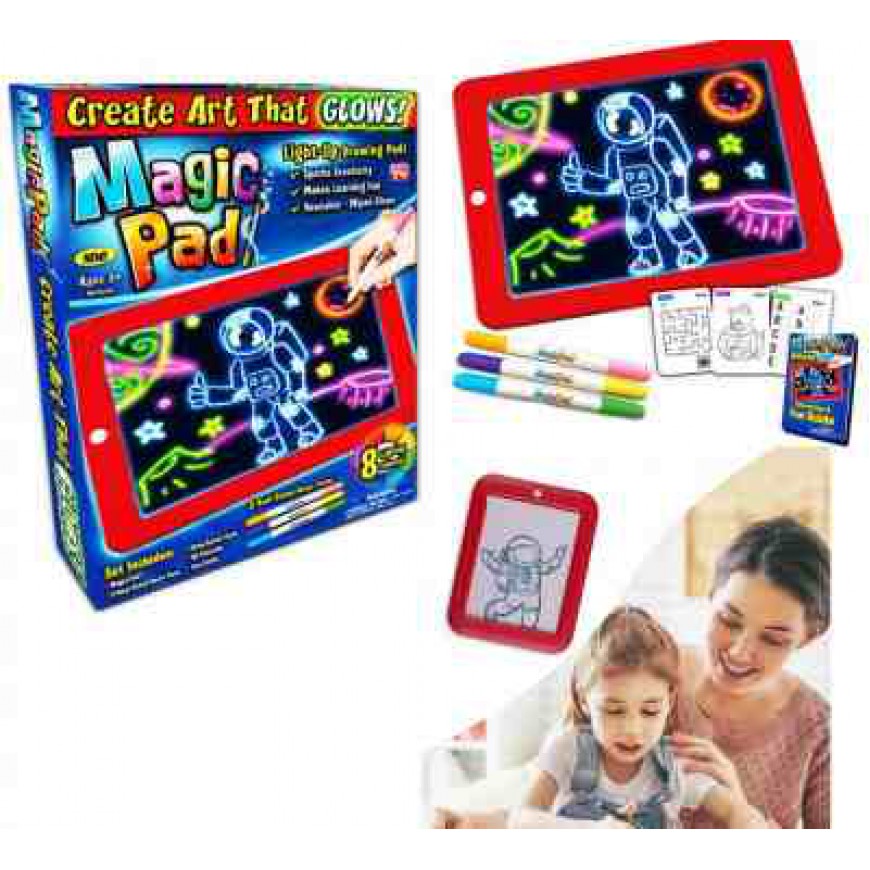 Детски светещ таблет за рисуване Меджик Пад / Magic Pad