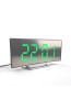 Настолен часовник със светещи цифри DT6507, аларма, дата, температура