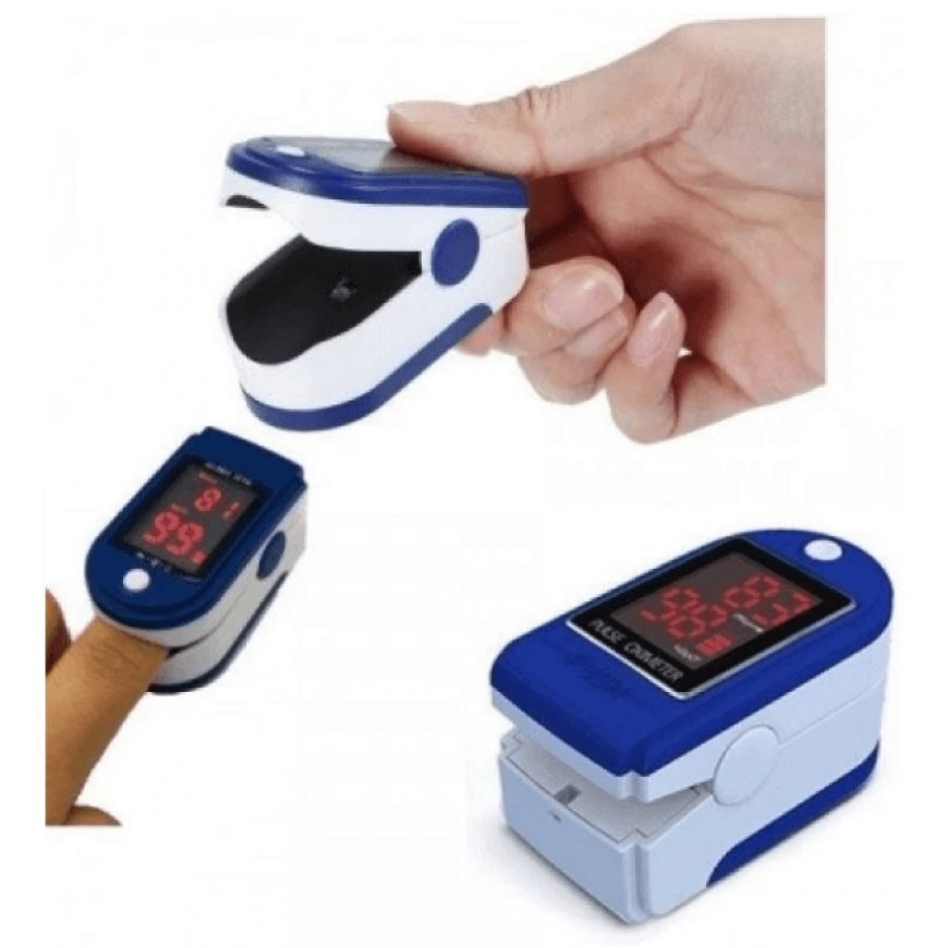 Пулсов оксиметър за измерване на пулс и насищането на кислород в кръвта