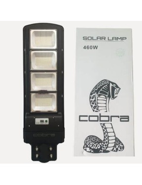 Улична соларна лампа Cobra 460W, IP65, сензор за движение