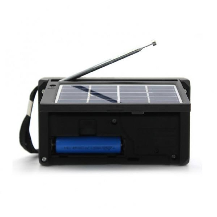 Радио FP-9007BT-S, Блутут, сгъваем солар, акумулаторна батерия