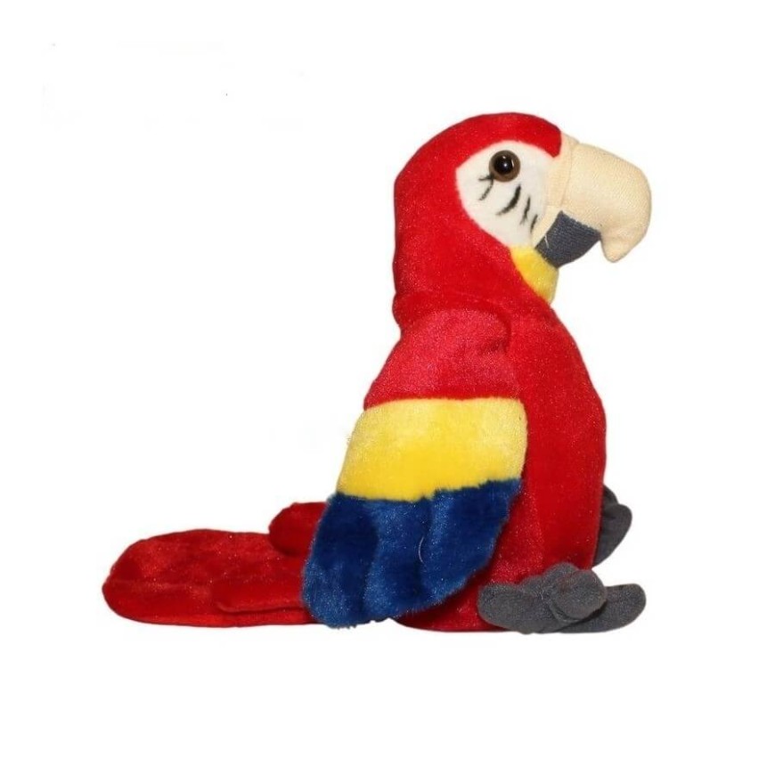 Детска говоряща играчка плюшен папагал