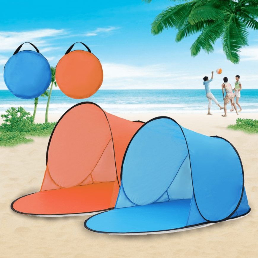 Плажна палатка, UV защитна тента