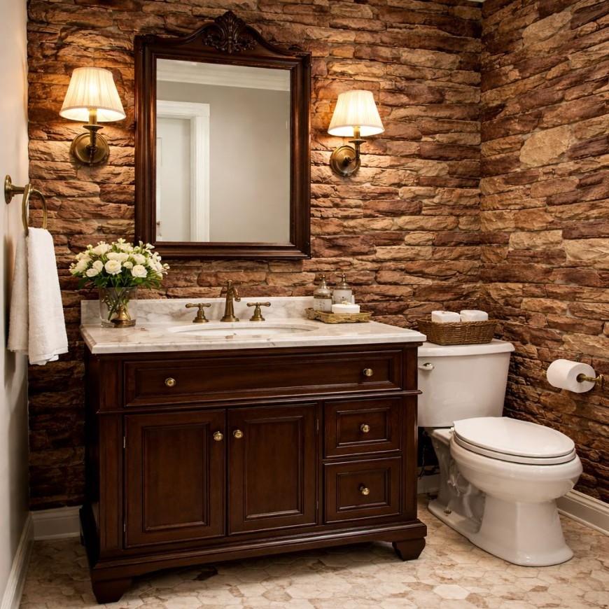 3D тапети тъмно-кафяви камъни C22, самозалепващи, 70 х 77см 3D тапети тъмно-кафяви камъни C22, самозалепващи, 70 х 77см