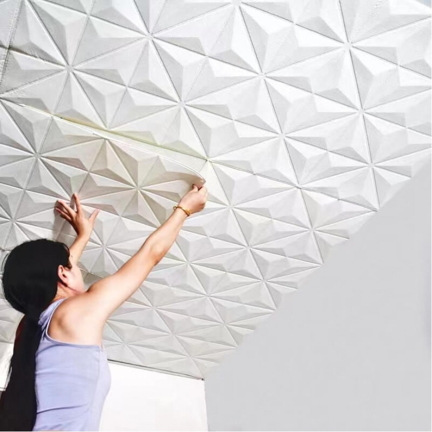 Тапети 3D за тавани и стени NA1, 70 х 70см, самозалепване
