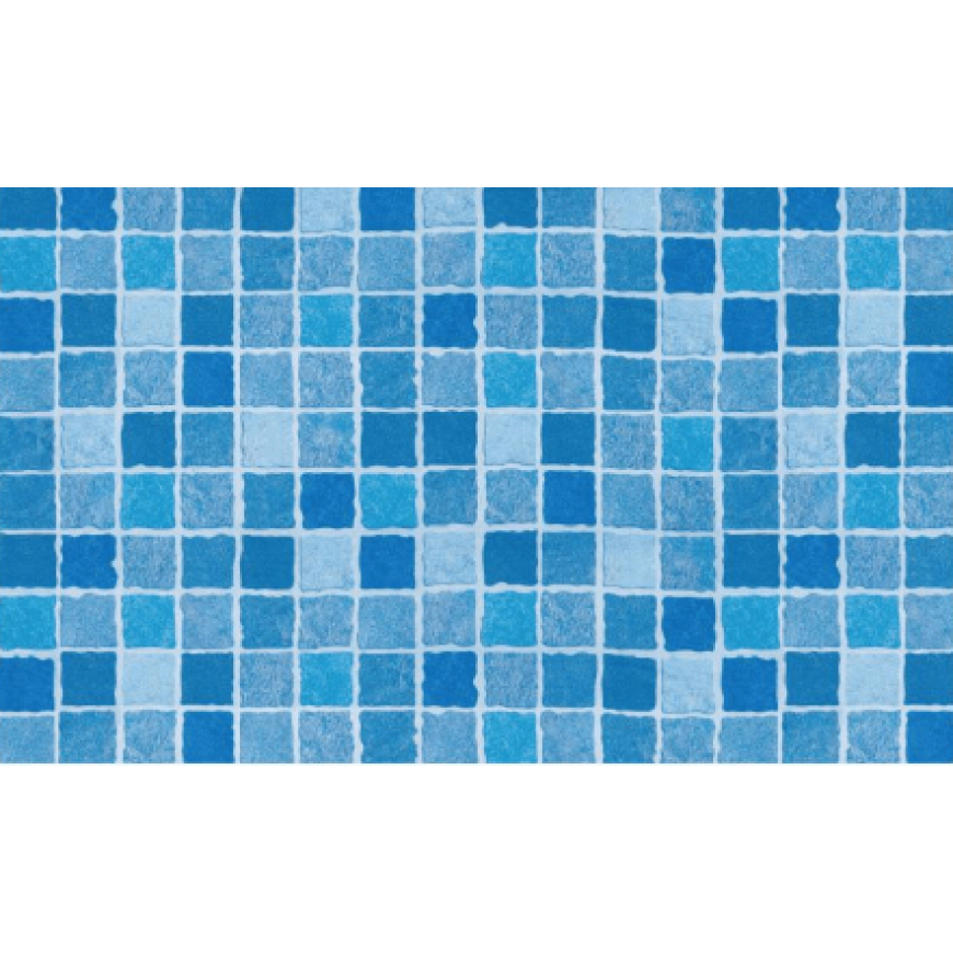 Винилов тапет синя мозайка C-2026-2, 10м х 45см, самозалепващ