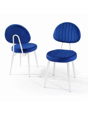 Трапезен стол велур Амара