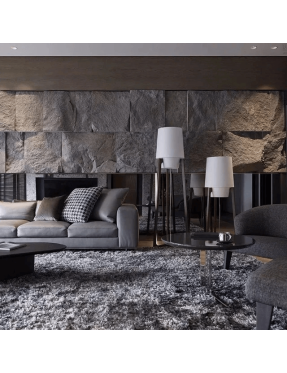 3D декоративен камък PU, B-4 Volcanic Grey, 60*120*5см