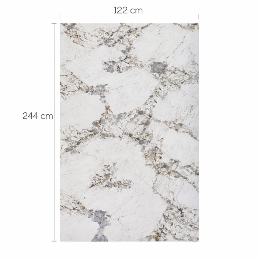Интериорен панел тип мрамор QM-9267, 122 х 244см