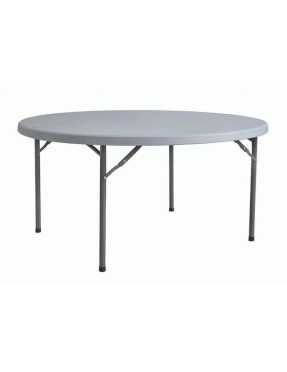 Сгъваема кръгла кетъринг маса с диаметър 180см.