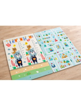 Детски двулицев термо килим 180 х 200см