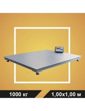 Електронен кантар платформа, 100х100см, до 1000кг