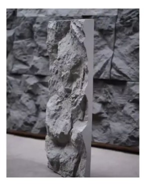3D декоративен камък Скала, 120 х 60см, PU, сив цвят