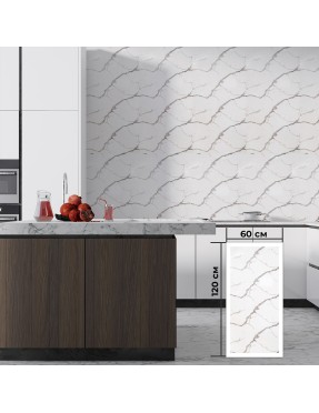 Самозалепващо стенно пано 120 х 60см| Мрамор QD-F29| XPE