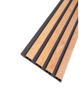 3D декоративен панел, 260х16см, WPC4, M-026, Натурален дъб