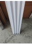 3D декоративен интериорен панел, 260х16см, WPC4, 100-372A05, Бял цвят
