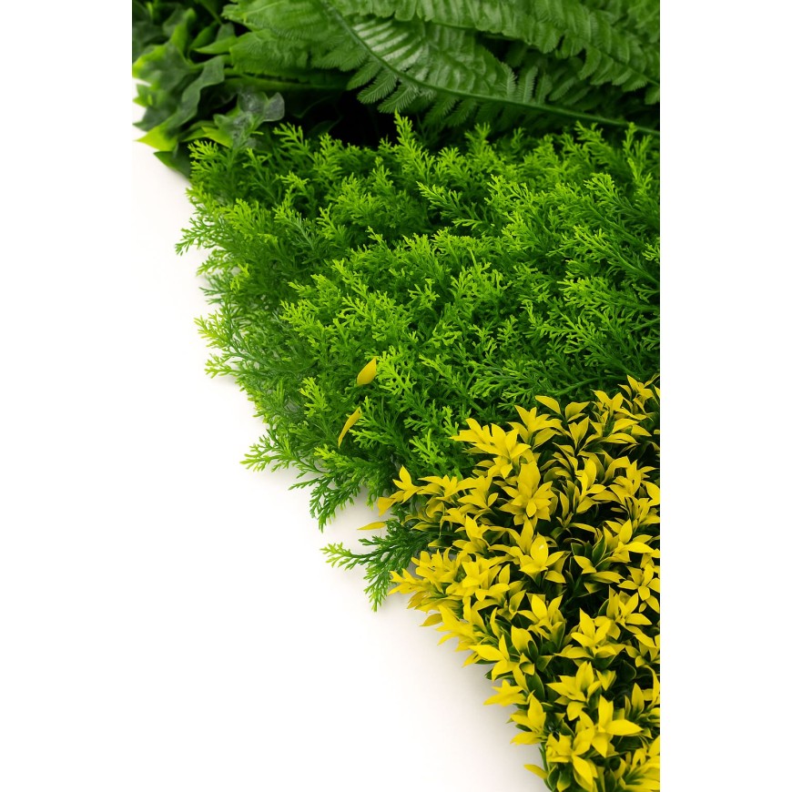 Декоративно пано с изкуствени растения Pink Gardenia - E003 |100 х 100см | декор за стени |тавани Декоративно пано с изкуствени растения Pink Gardenia - E003 |100 х 100см | декор за стени |тавани