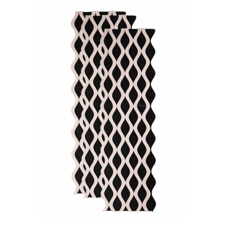 Акустичен панел мдф и филц S-M507, 270*60см, натурален дъб