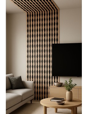 Акустичен панел мдф и филц J2427| 270*60см| декор и звукоизолация