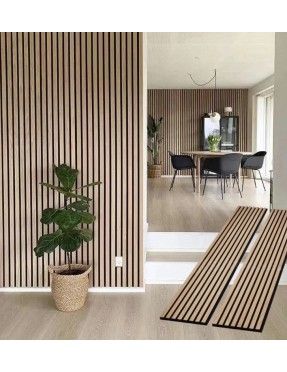 Акустичен панел MDF и филц 163S|270*60см|21мм|стени и тавани