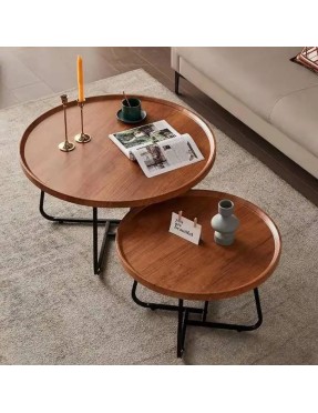 Комплект 2 броя маси за хол и кафе Нордик