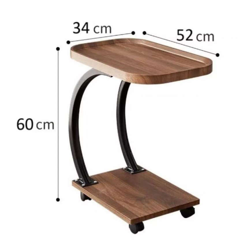 Помощна маса Астра BJ-45, две нива, мобилна Помощна маса Астра BJ-45, две нива, мобилна