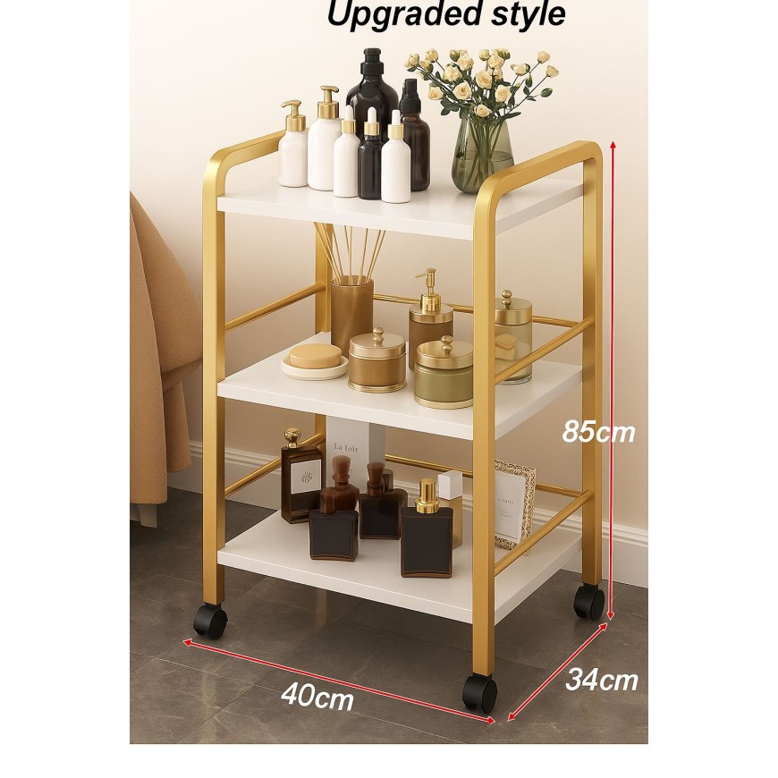 Помощна маса - етажерка на колела Виво BJ-30 Помощна маса - етажерка на колела Виво BJ-30