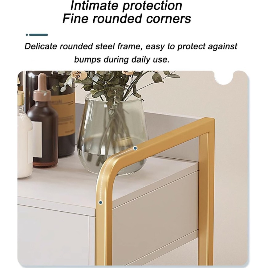 Помощна маса - етажерка на колела Виво BJ-30 Помощна маса - етажерка на колела Виво BJ-30