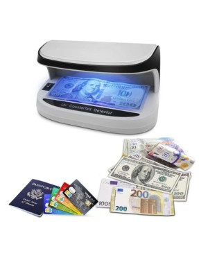 UV детектор за фалшиви банкноти AL-09| преносим| презареждаема батерия