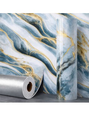 Мраморен 3D самозалепващ ролков тапет 90555D2, 3м*1.2м