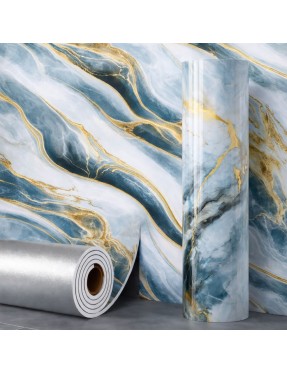 Мраморен 3D самозалепващ ролков тапет 90555D2, 3м*1.2м