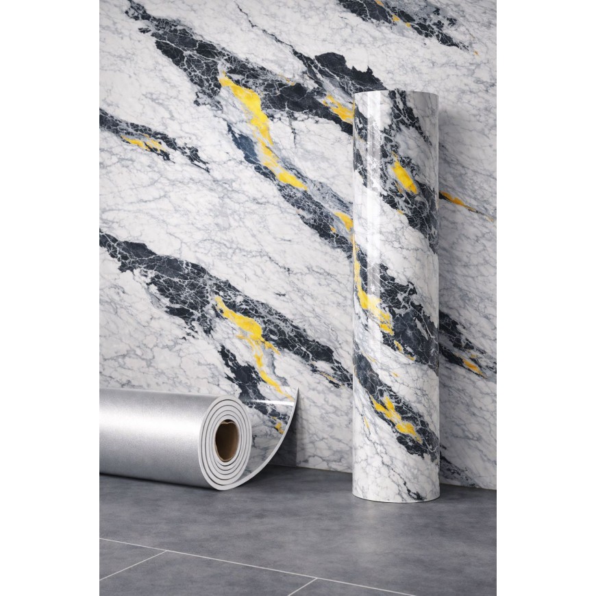 Мраморен 3D самозалепващ ролков тапет LJ6603, 3м*1.2м