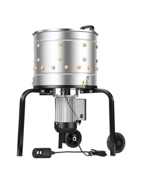 Машина за скубане на пилета, мобилна, 40см барабан