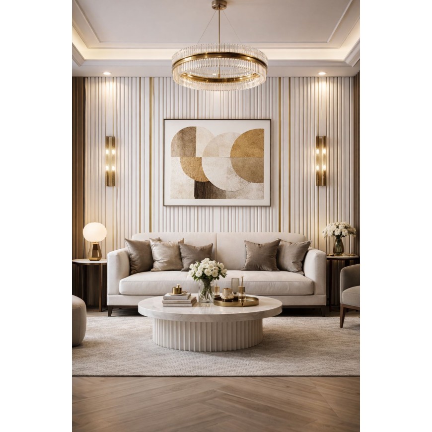 Декоративни стенни PS панели M04-001 |290*15см|бяло-златно Декоративни стенни PS панели M04-001 |290*15см|бяло-златно