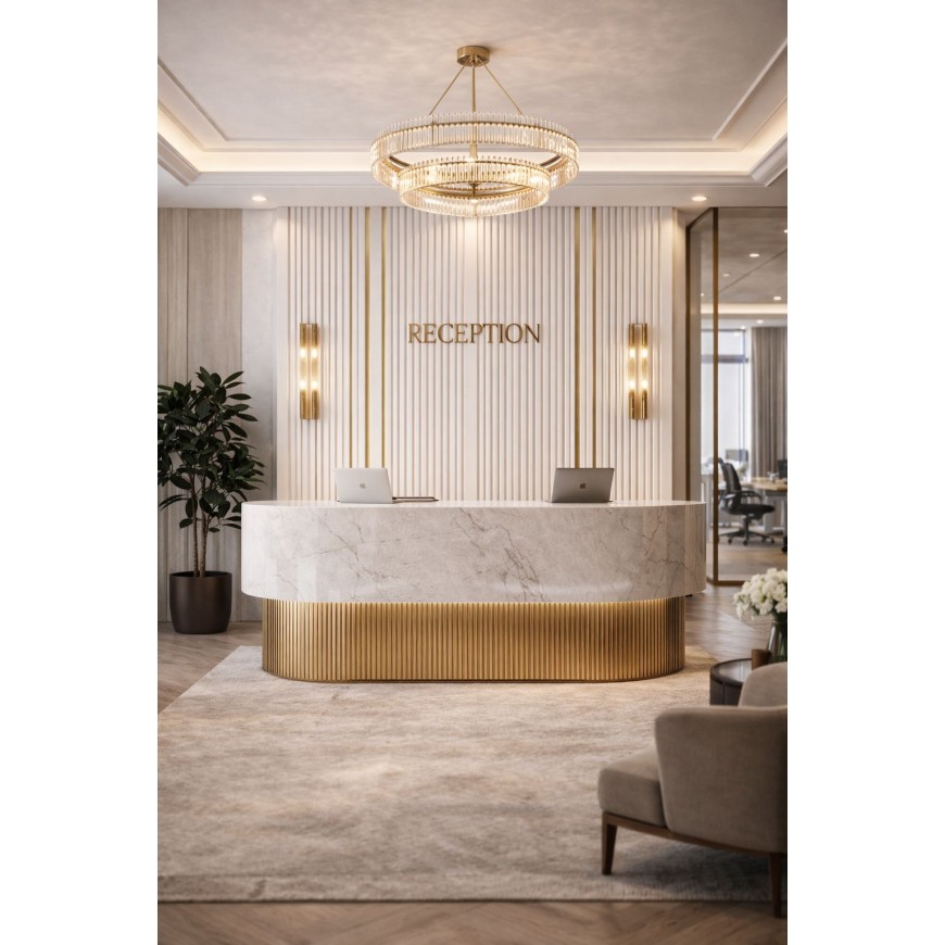 Декоративни стенни PS панели M04-001 |290*15см|бяло-златно Декоративни стенни PS панели M04-001 |290*15см|бяло-златно