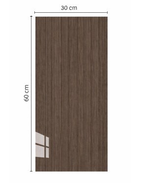 Самозалепващ XPE панел кафяво дърво AR-24, 30 х 60см