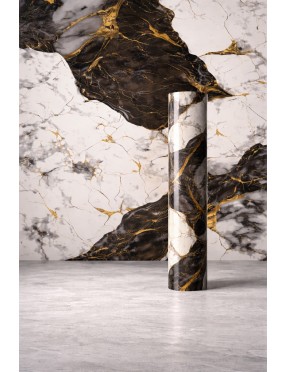 Мраморен 3D самозалепващ ролков панел 90599D5, 3м*1.2м